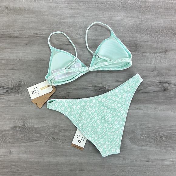 ☀️BILLABONG☀️ CRUSH ON YOU CECI TRI Crush On You Hike Bikini SET - Picture 11 of 12